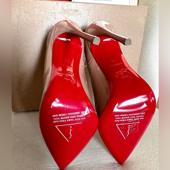 Christian Louboutin So Kate Size 36 NUDE - Picture 3 of 5